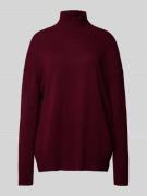 (The Mercer) N.Y. Strickpullover aus Kaschmir mit Stehkragen in Bordea...