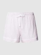 s.Oliver RED LABEL Pyjama-Shorts mit Streifenmuster Modell 'Everyday' ...