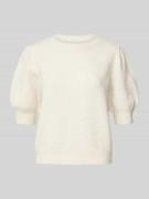 Vero Moda Regular Fit Strickpullover mit Puffärmeln Modell 'DOFFY' in ...