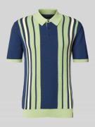 Scotch & Soda Regular Fit Poloshirt mit Label-Detail in Dunkelblau, Gr...