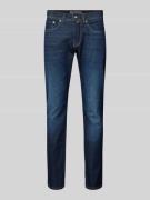 Pierre Cardin Jeans mit 5-Pocket-Design in Dunkelblau, Größe 32/30