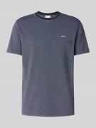 Gant T-Shirt mit Strukturmuster in Marine, Größe M