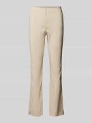 STEHMANN Regular Fit Hose mit Ziernähten Modell 'INA' in Beige, Größe ...
