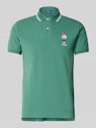 Polo Ralph Lauren Slim Fit Poloshirt aus reiner Baumwolle in Gruen, Gr...