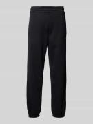 BLKVIS Regular Fit Sweatpants mit seitlichen Eingrifftaschen in Black,...