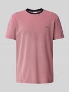Gant T-Shirt mit Strukturmuster in Hellrot, Größe S