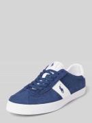 Polo Ralph Lauren Ledersneaker mit Logo-Stitching Modell 'COURT' in Du...