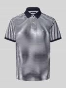 Tommy Hilfiger Regular Fit Poloshirt aus Baumwoll-Mix in Marine, Größe...