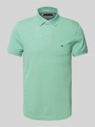 Tommy Hilfiger Slim Fit Poloshirt mit Logo-Stitching Modell '1985' in ...