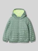 s.Oliver RED LABEL Regular Fit Steppjacke mit Kapuze in Lind, Größe 10...