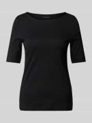 Christian Berg Woman T-Shirt mit U-Boot-Ausschnitt in Black, Größe 42