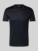 Emporio Armani T-Shirt aus Lyocell-Mix in Marine, Größe XL