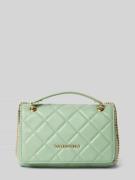 VALENTINO BAGS Handtasche mit Steppnähten Modell 'OCARINA' in Hellgrue...