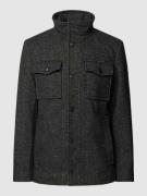 Tom Tailor Jacke mit Stehkragen in Anthrazit, Größe XXL