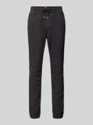 Tommy Jeans Tapered Fit Jogpants mit Tunnelzug Modell 'AUSTIN' in Blac...