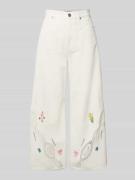 Weekend Max Mara Wide Leg Jeans mit verkürztem Schnitt Modell 'LORD' i...