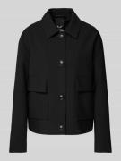 Fuchs Schmitt Jacke mit aufgesetzten Pattentaschen in Black, Größe 36