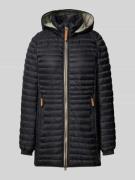 camel active Steppjacke mit Reißverschlusstaschen in Black, Größe 38