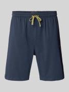 BOSS Regular Fit Sweatshorts mit Tunnelzug Modell 'Mix&Match' in Dunke...