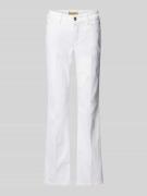 Cambio Flared Jeans mit 5-Pocket-Design Modell 'PARIS' in Offwhite, Gr...