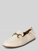 Marc O'Polo Loafer mit Trensen-Schnalle in Offwhite, Größe 38