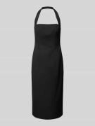 Forever New Knielanges Cocktailkleid mit Neckholder in Black, Größe 32