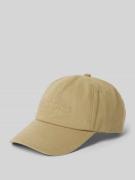 Marc O'Polo Basecap mit Label Stitching in Beige, Größe 1