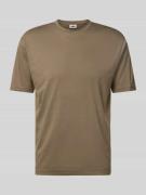 Drykorn T-Shirt mit geripptem Rundhalsausschnitt Modell 'GILBERD' in S...