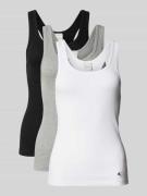 Calvin Klein Underwear Tanktop mit Logo-Stitching im 3er-Pack in Black...