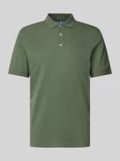 Brax Regular Fit Poloshirt mit Label-Print Modell 'Pete' in Oliv, Größ...