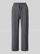JOOP! Collection Relaxed Fit Pyjama-Hose mit elastischem Bund in Dunke...