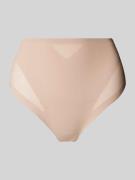 Calvin Klein Underwear String mit Label-Print in Beige, Größe L