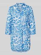 Christian Berg Woman Regular Fit Tunika mit 3/4-Arm in Blau, Größe 36