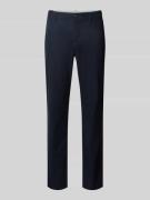 Tom Tailor Relaxed Fit Chino aus Leinen-Baumwoll-Mix in Marine, Größe ...