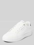 Tom Tailor Low Top Sneaker mit Kontrast-Details in Weiss, Größe 44