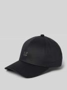 HUGO Basecap mit Label-Applikation Modell 'Ally' in Black, Größe 1