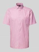 OLYMP Modern Fit Business-Hemd mit Kentkragen in Pink, Größe 41