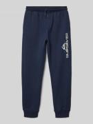 HUGO Sweatpants mit elastischem Bund in Gruen, Größe 140