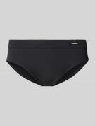 Calvin Klein Underwear Badehose mit Label-Patch in Black, Größe M