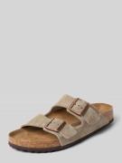 Birkenstock Slides mit Dornschließen Modell 'Arizona' in Taupe, Größe ...
