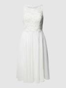 Laona Brautkleid mit Zierbesatz in Offwhite, Größe 34