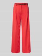 Christian Berg Woman Wide Leg Chino mit Gürtel in Orange, Größe 38