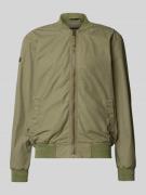 Superdry Bomberjacke mit Leistentaschen in Oliv, Größe L