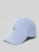 Polo Ralph Lauren Basecap mit Label-Stitching in Bleu, Größe 1