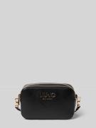 Liu Jo White Handtasche mit Label-Applikation Modell 'RIDHI' in Black,...