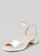 Buffalo Brautschuh mit Blockabsatz Modell 'BEATE' in Offwhite, Größe 4...