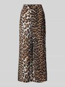 Vero Moda Weite Hose aus Viskose-Mix Modell 'JOSIE' in Hellbraun, Größ...