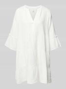 Only Figurumspielendes Kleid aus reiner Baumwolle Modell THYRA' in Off...