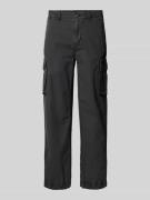 Superdry Regular Fit Cargohose mit Eingrifftaschen in Oliv, Größe 32/3...