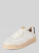 Newd Tamaris Sneaker aus Leder mit Schnürung in Offwhite, Größe 36